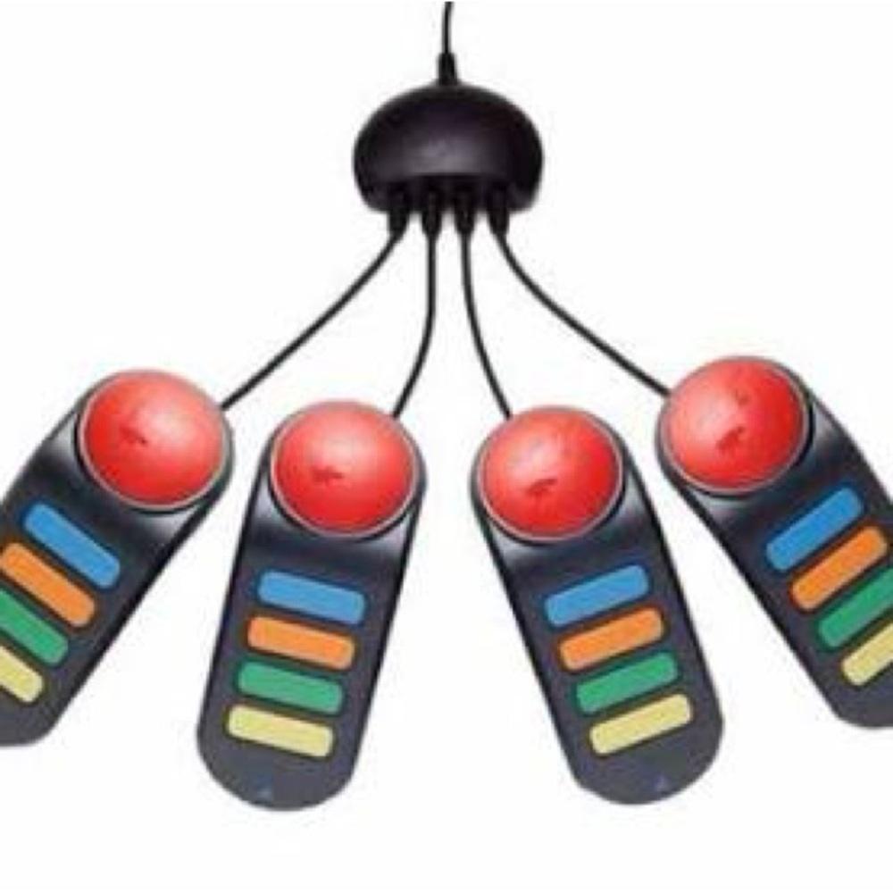 4 Buzz Controllers For PlayStation 2